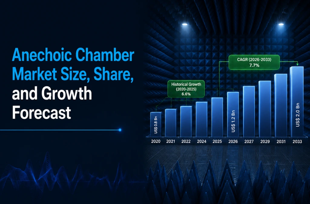 Read more about the article Anechoic Chamber Market Size, Share, and Growth Forecast