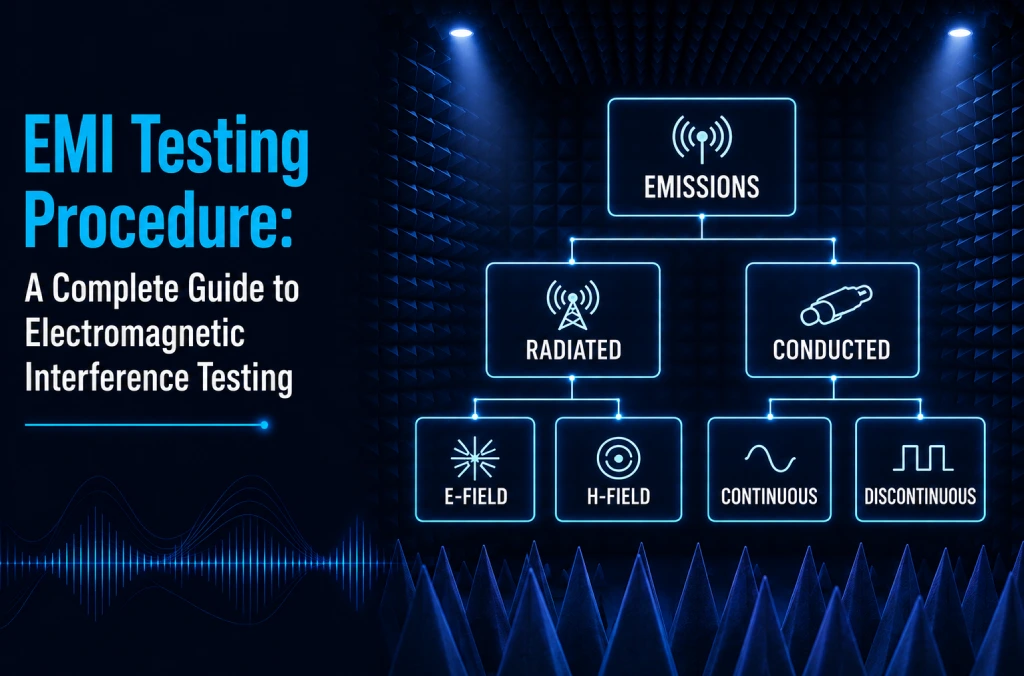 emi testing procedure