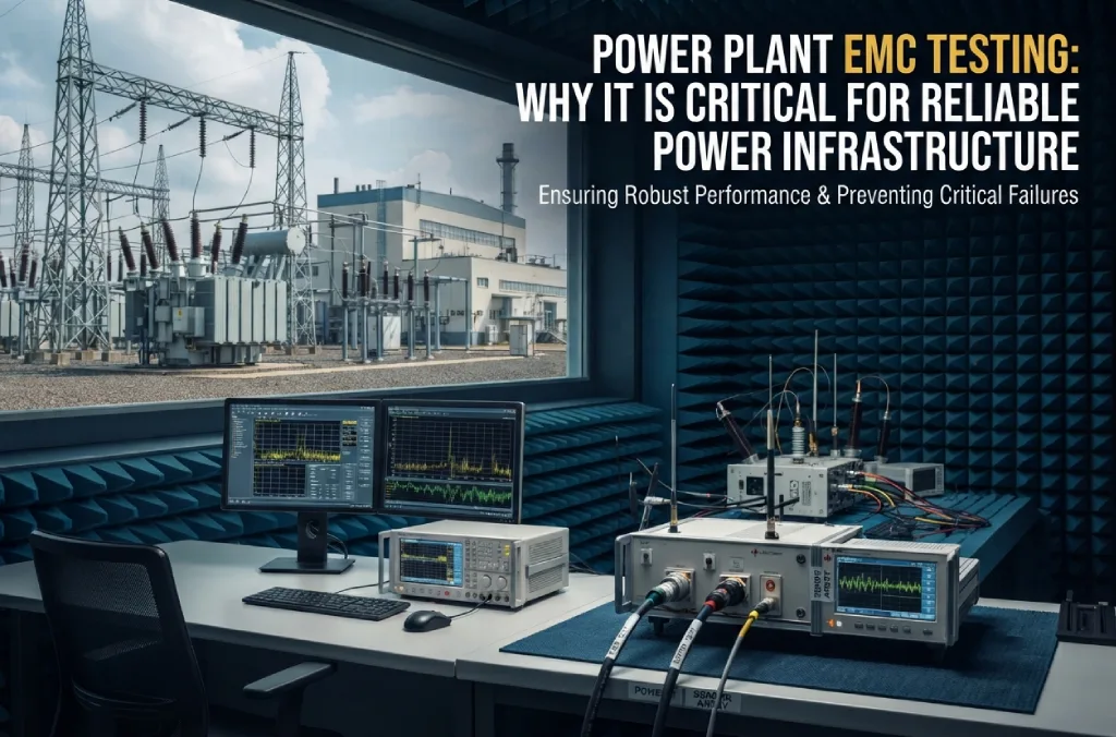 power plant emc testing