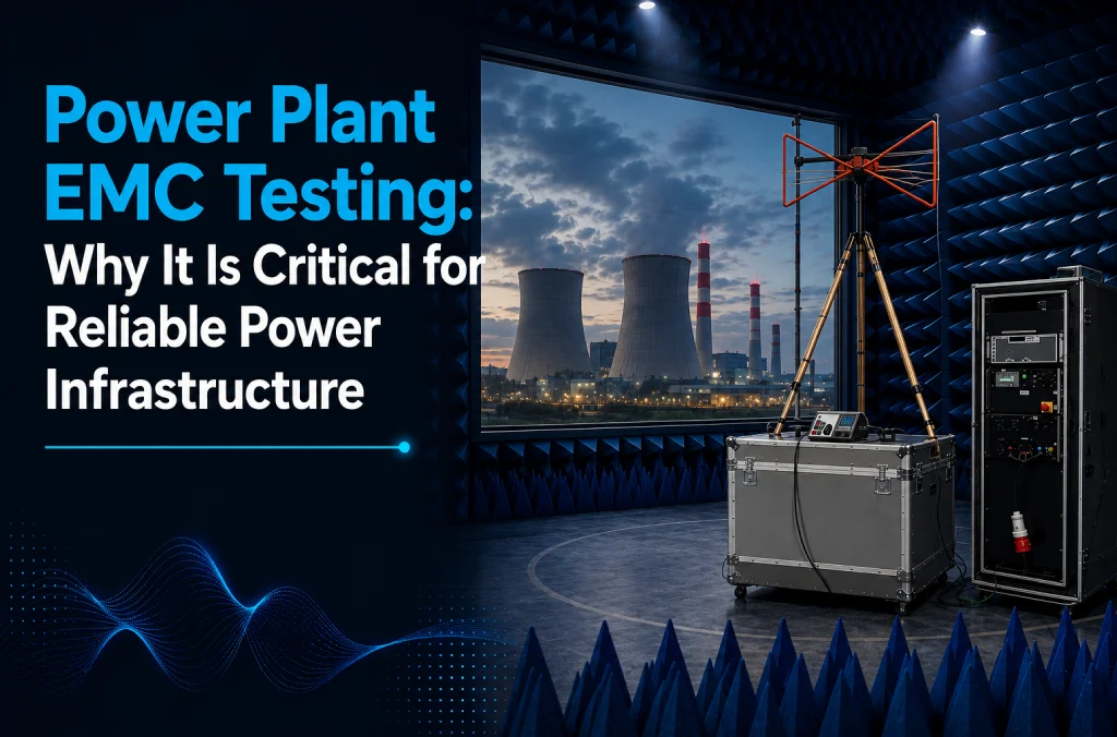 power plant emc testing