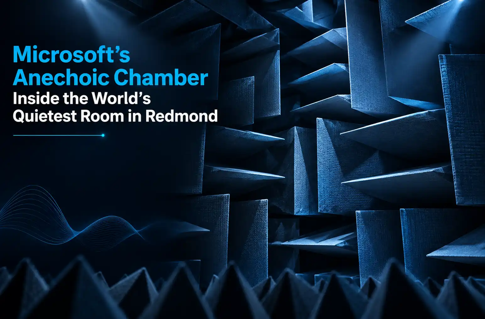 Microsoft's anechoic chamber