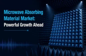 Microwave Absorbing Material Market: Powerful Growth Ahead-RF pyramidal absorber panels inside an anechoic chamber
